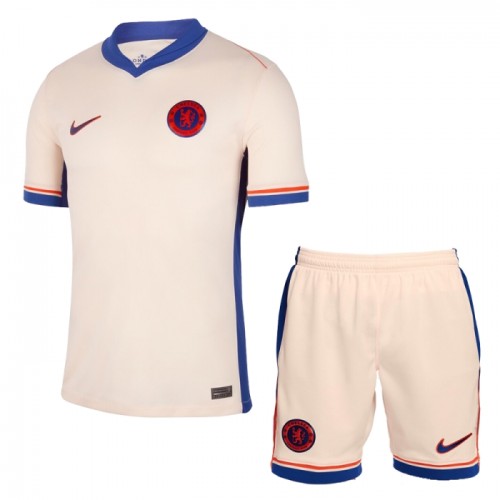 Fotballtrøye Chelsea Bortedrakt 2024-25 Kortermet - Barn(+ Shorts) Fotballtrøye Chelsea Bortedrakt 2024-25 Kortermet - Barn(+ Shorts)